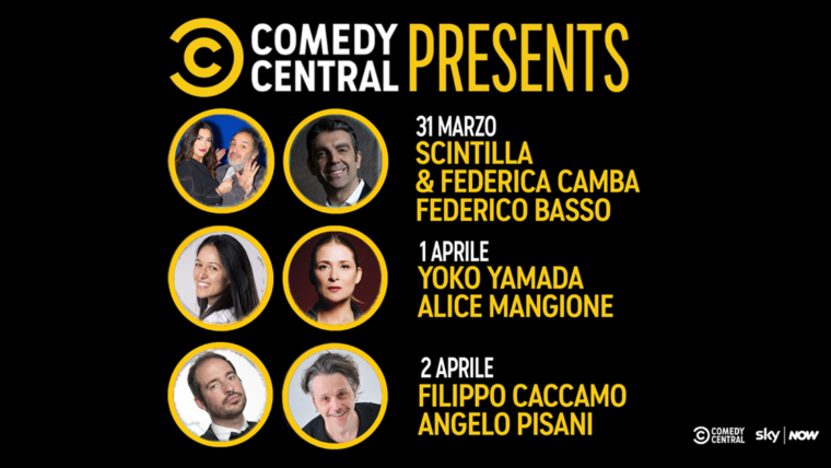COMEDY CENTRAL PRESENTS AL TEATRO JUVARRA